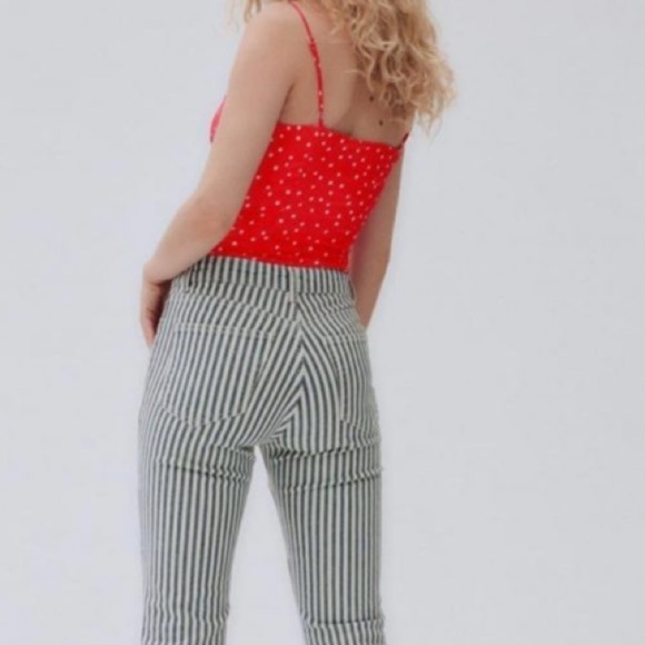 Zara satin effect red bodysuit with stars, bloggers fav, size S, NWT - Picture 4 of 9